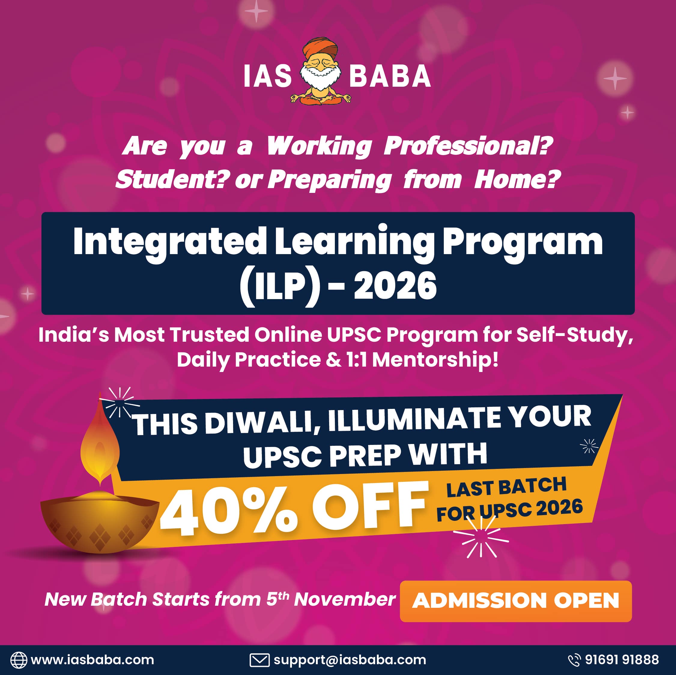 Integrated Learning Programme (ILP) - 2026